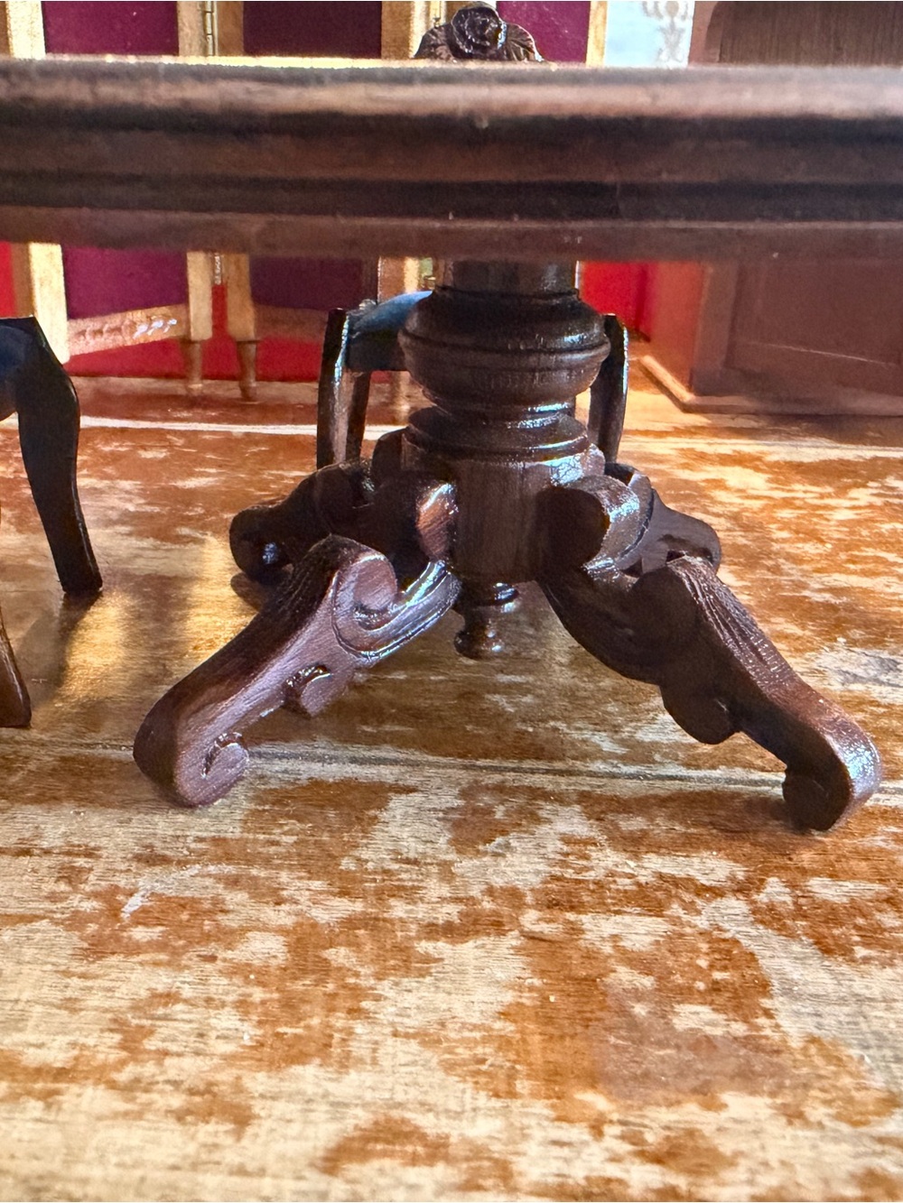 Vtg  Dollhouse Furniture Bedroom/Dining Set - Picture 9 of 12